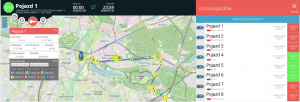 Monitoring floty GPS Białystok – panel TrackGPS