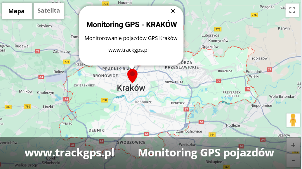 Monitoring GPS Kraków